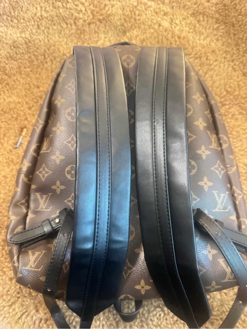 Designer inspird med size Backpack in Brown used maybe 5 times - Picture 2 of 3